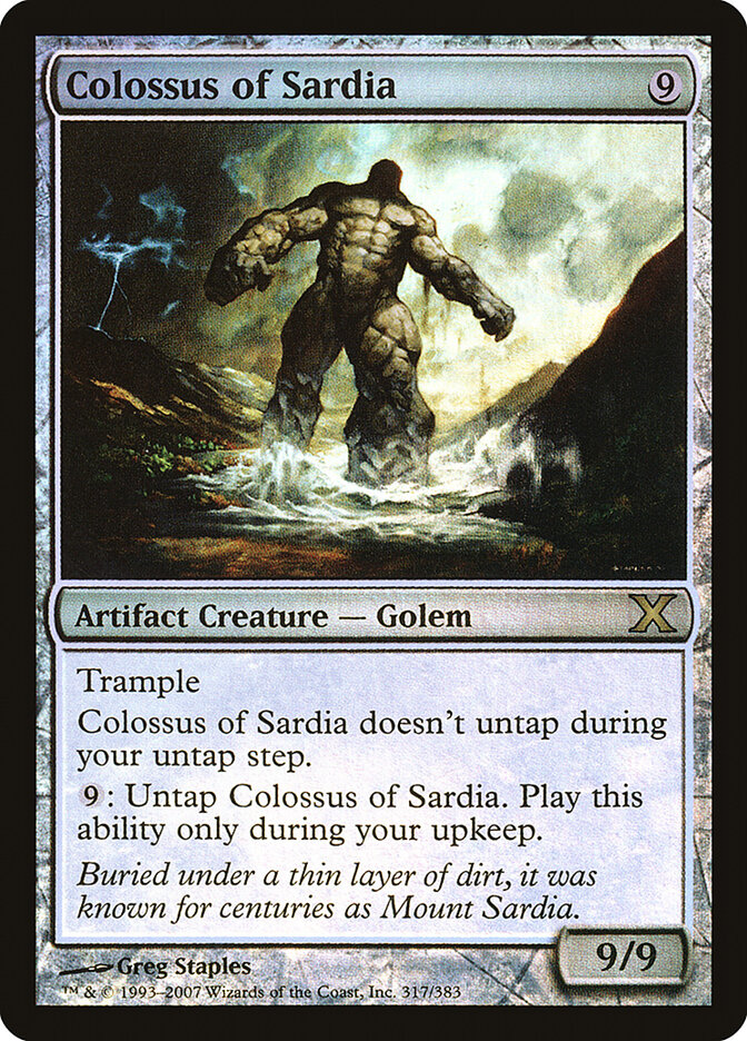 Colossus of Sardia card front