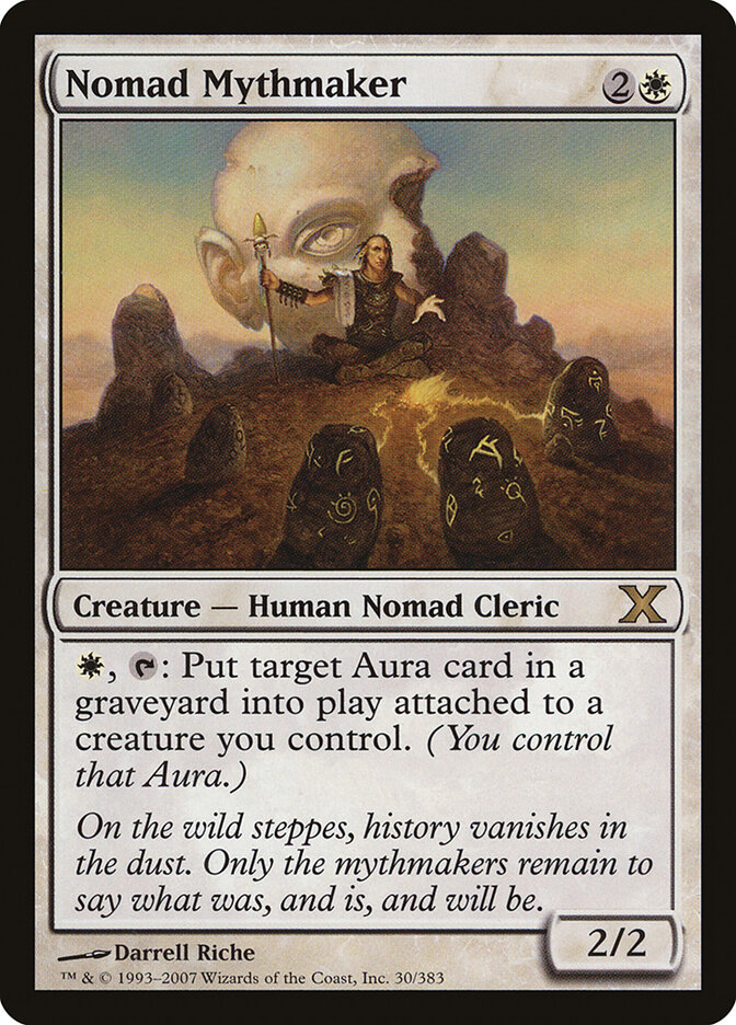 Nomad Mythmaker card front