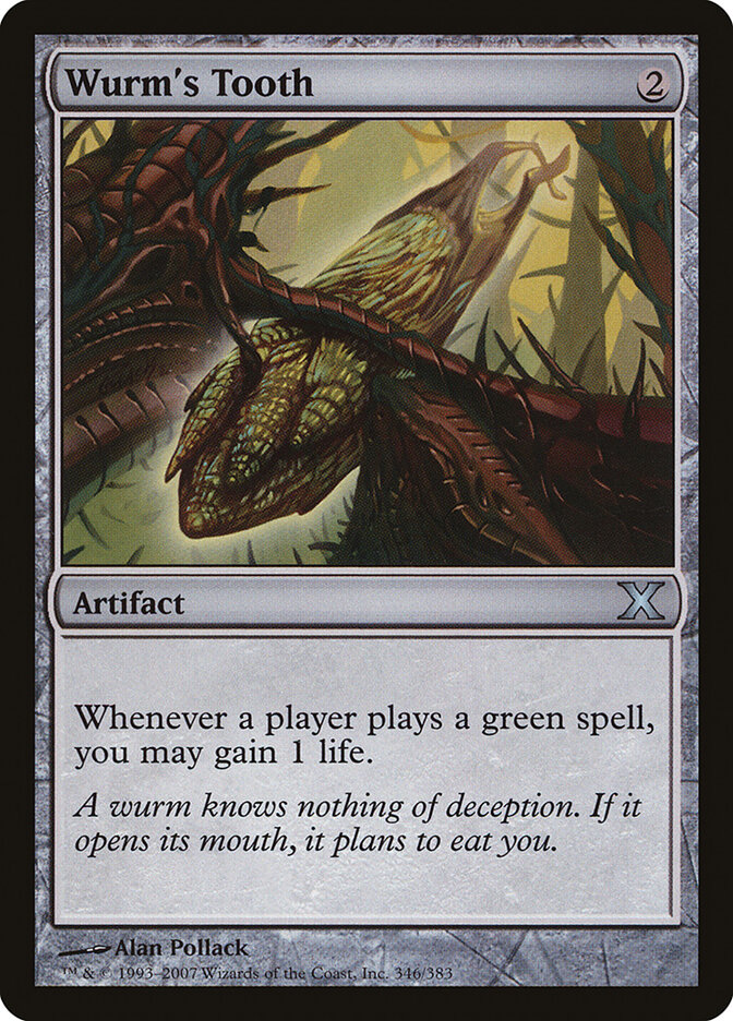 Wurm's Tooth card front