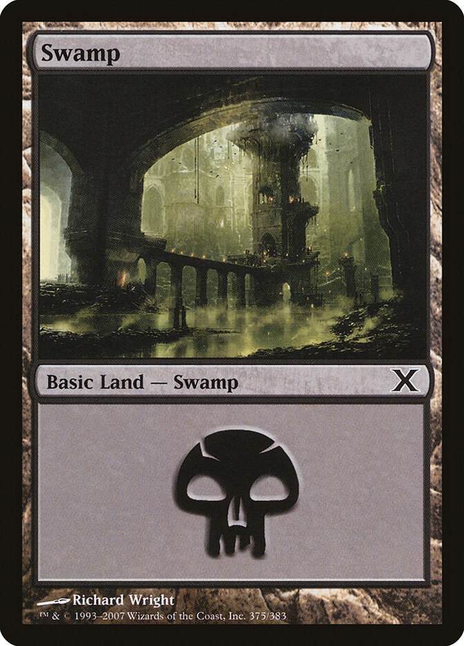 Swamp card front
