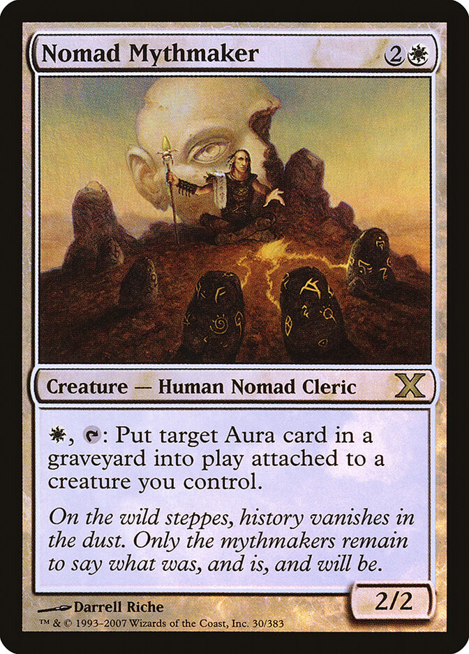 Nomad Mythmaker card front