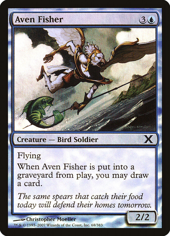 Aven Fisher card front