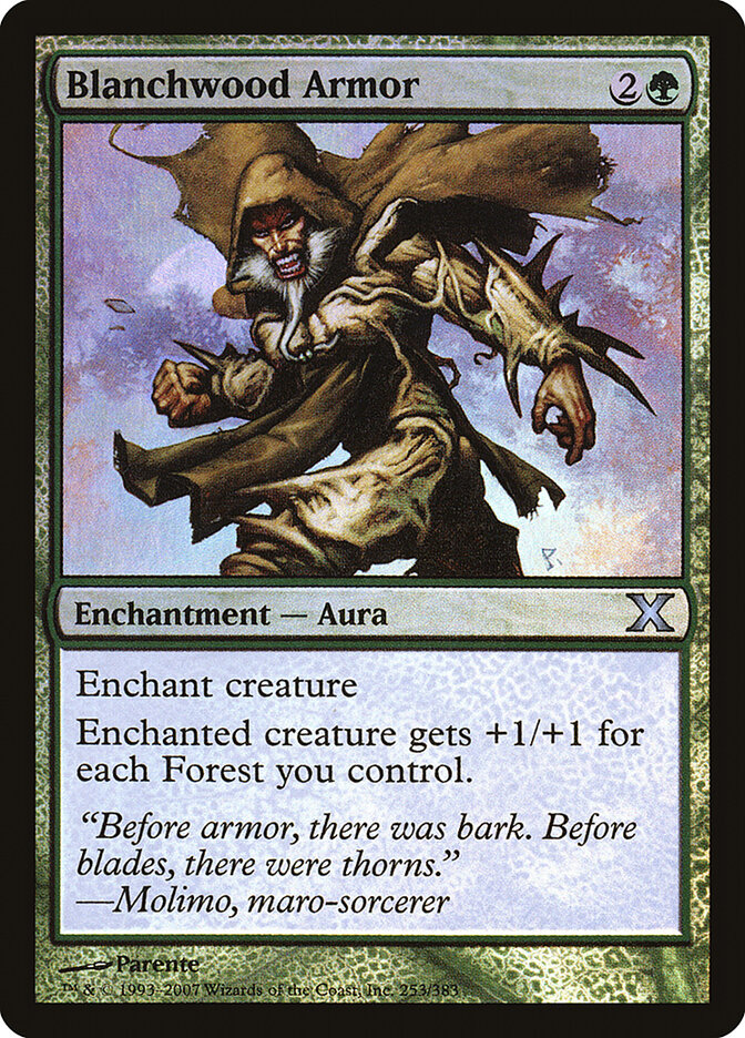 Blanchwood Armor card front