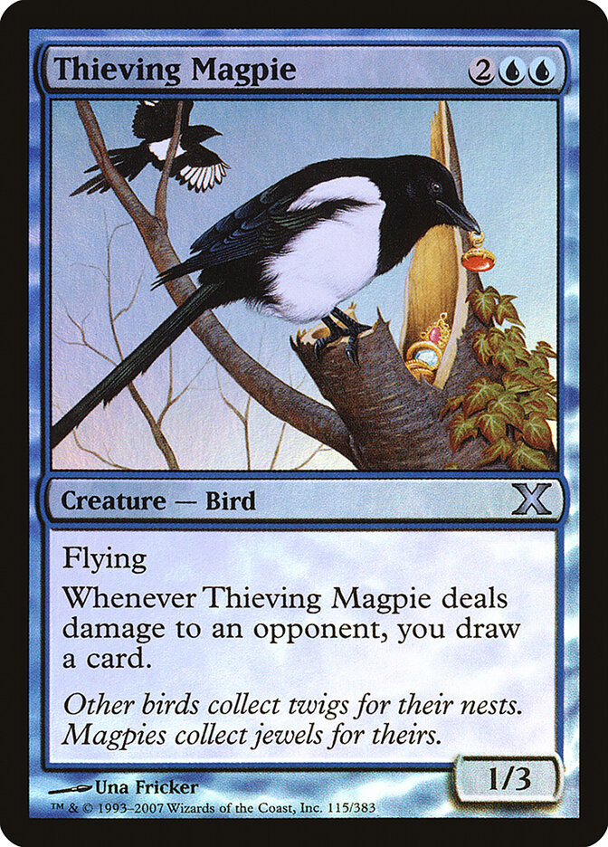 Thieving Magpie card front