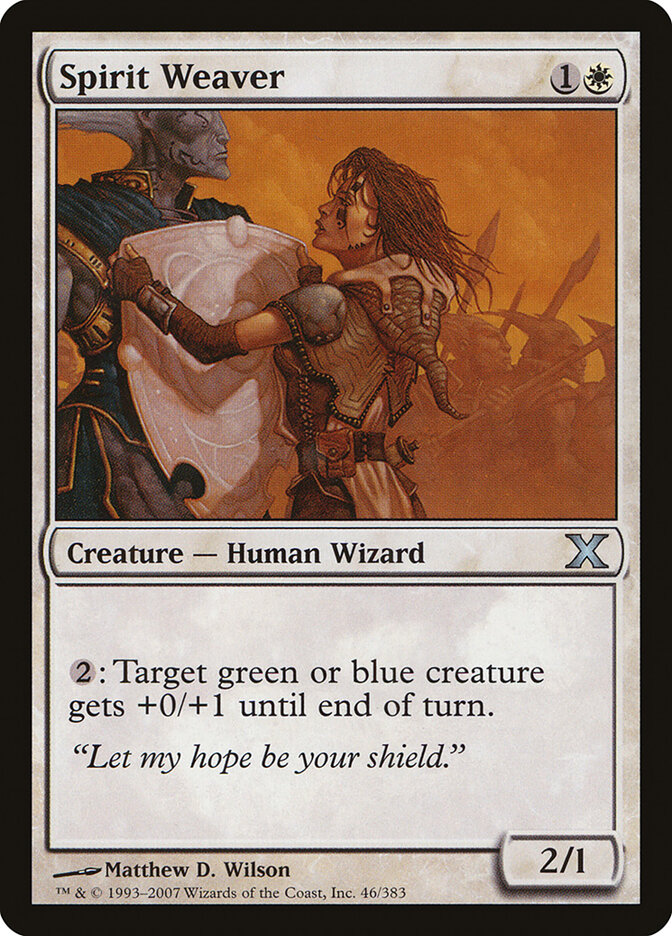 Spirit Weaver card front
