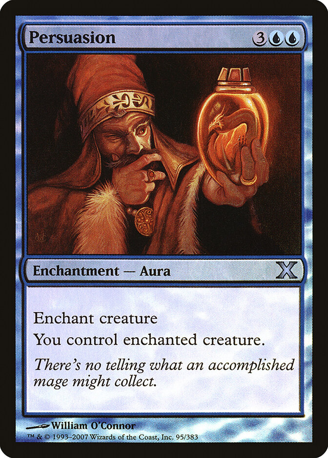 Persuasion card front