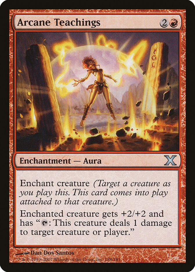 Arcane Teachings card front