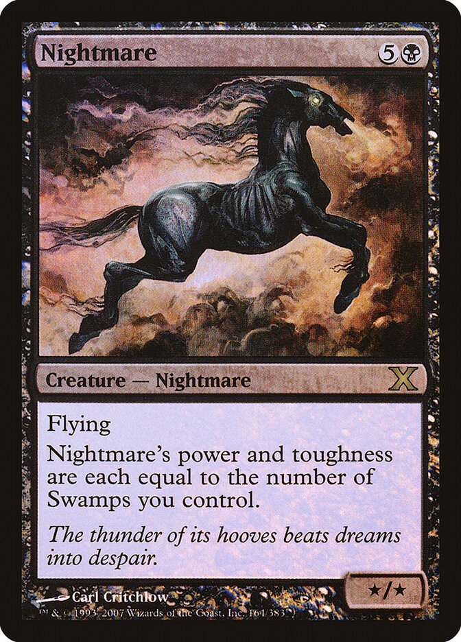 Nightmare card front
