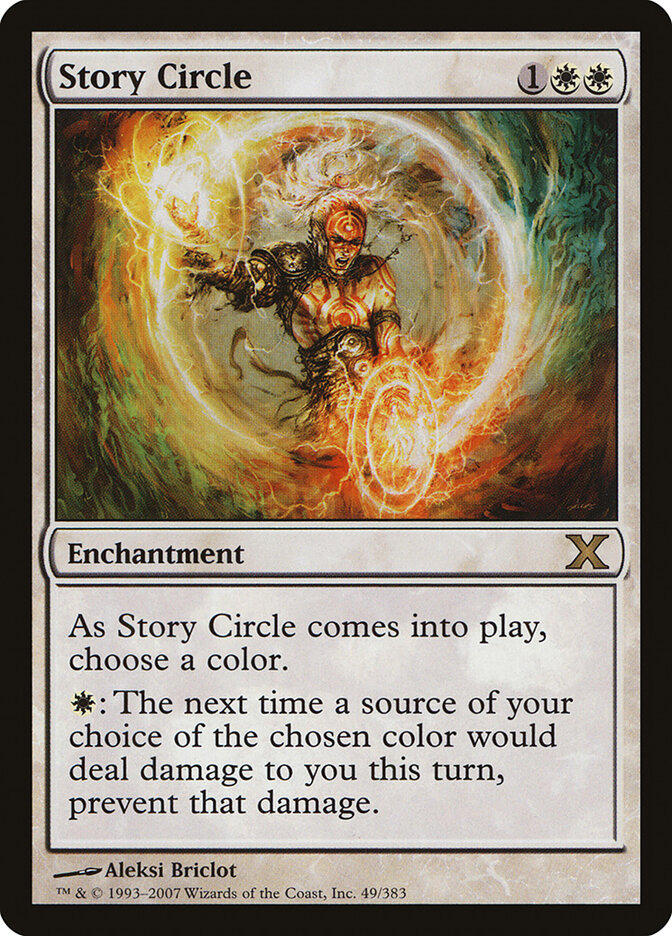 Story Circle card front