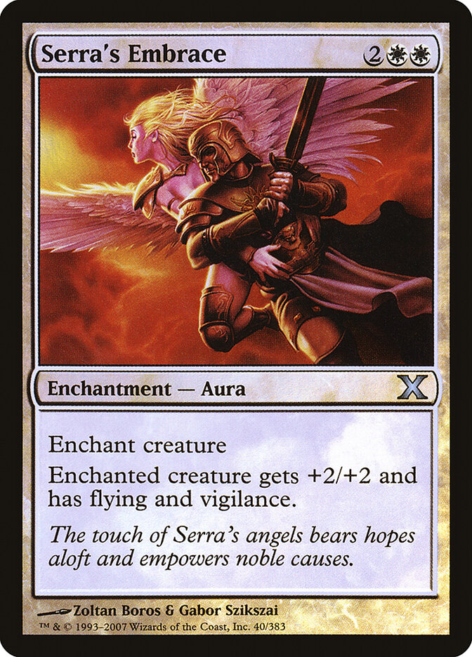 Serra's Embrace card front