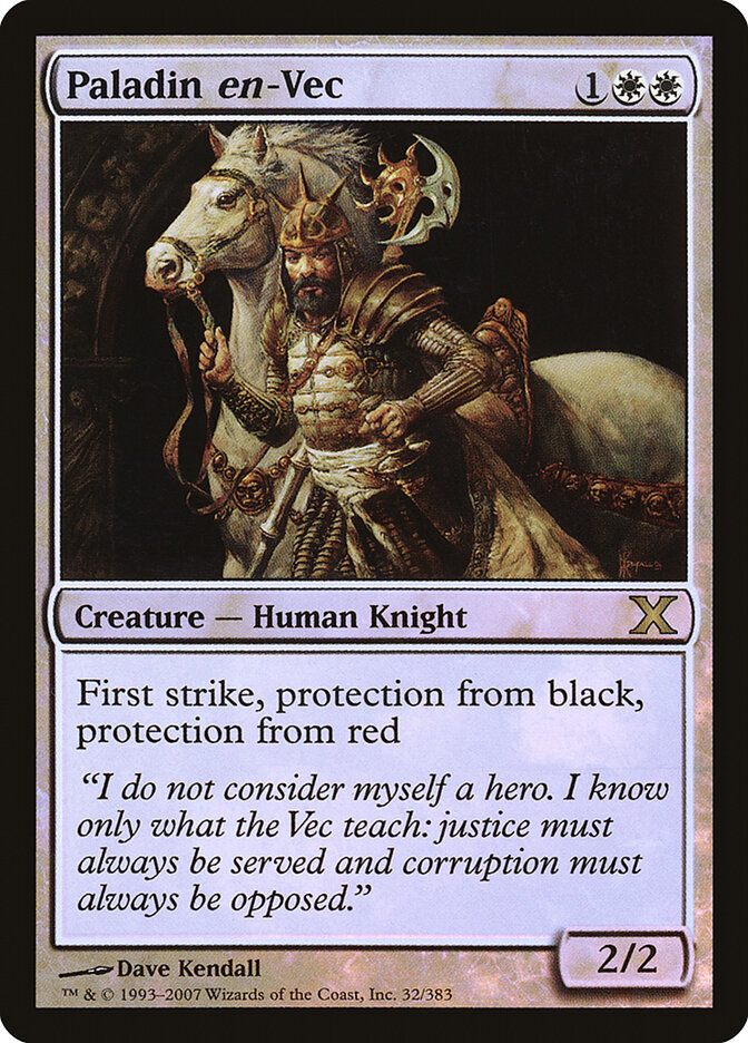 Paladin en-Vec card front
