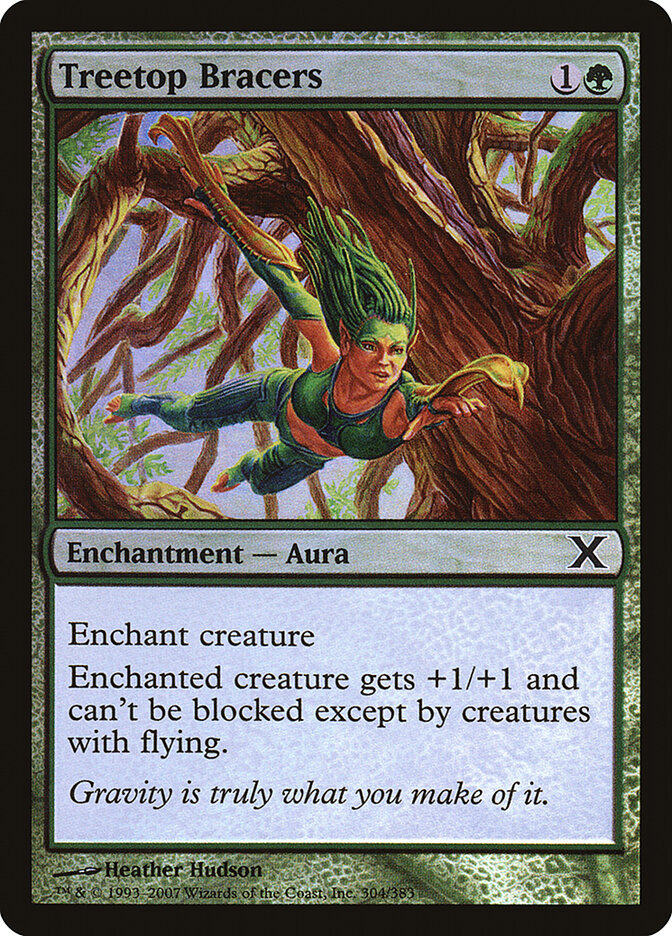 Treetop Bracers card front