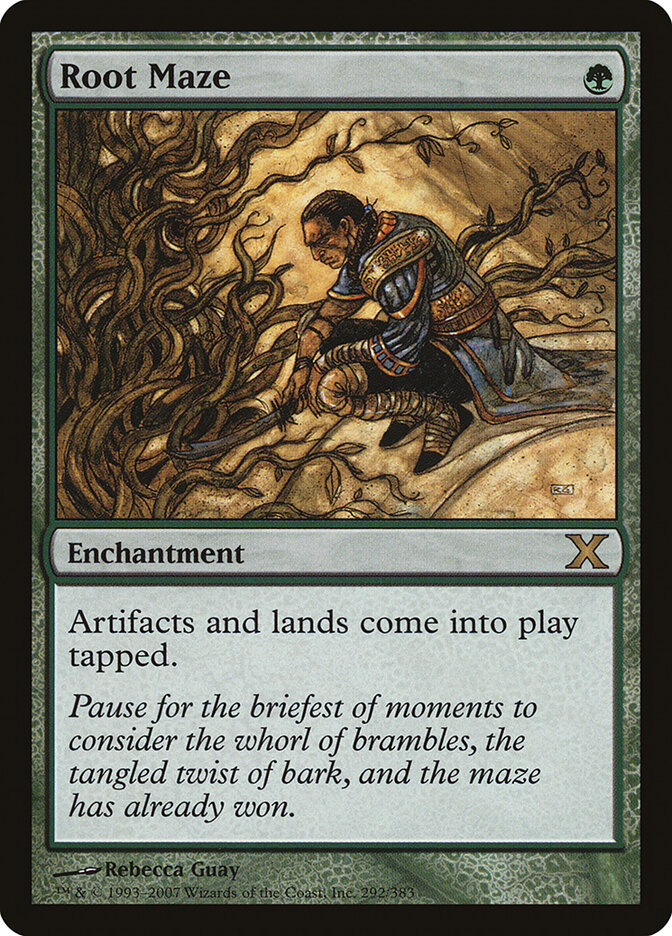 Root Maze card front