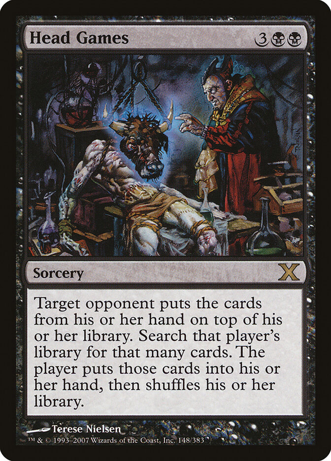 Head Games card front