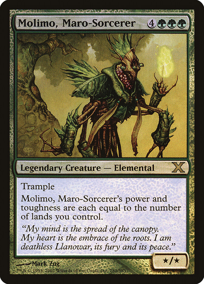 Molimo, Maro-Sorcerer card front