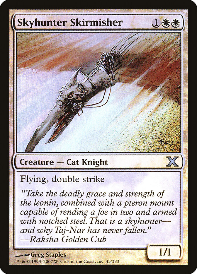 Skyhunter Skirmisher card front