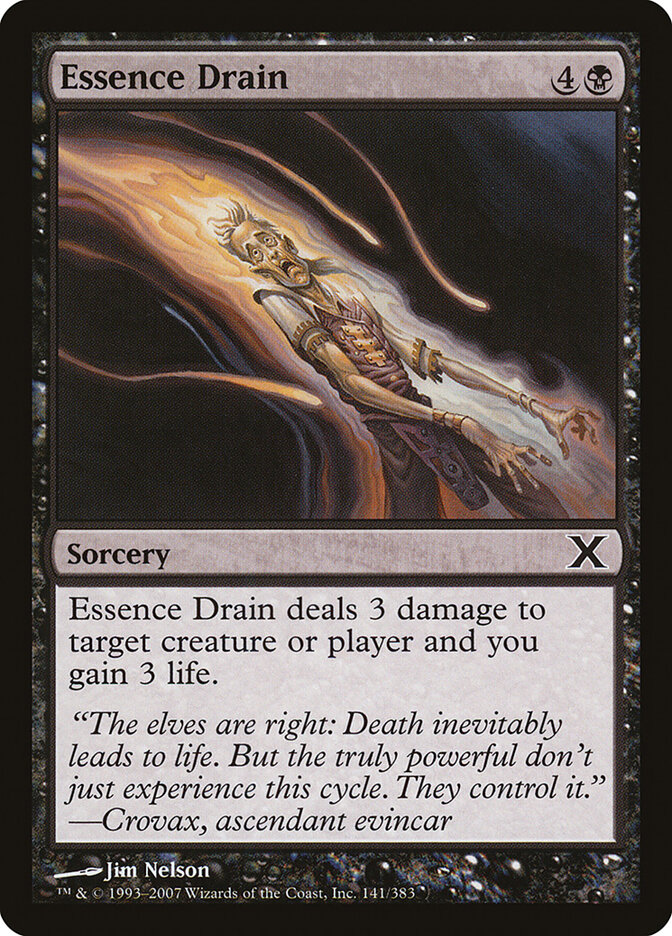 Essence Drain card front