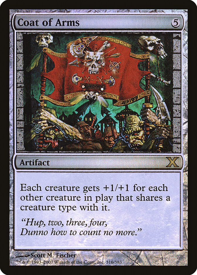 Coat of Arms card front