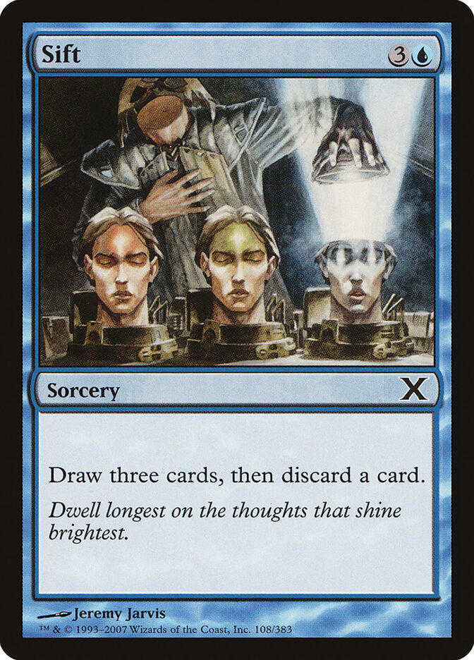 Sift card front