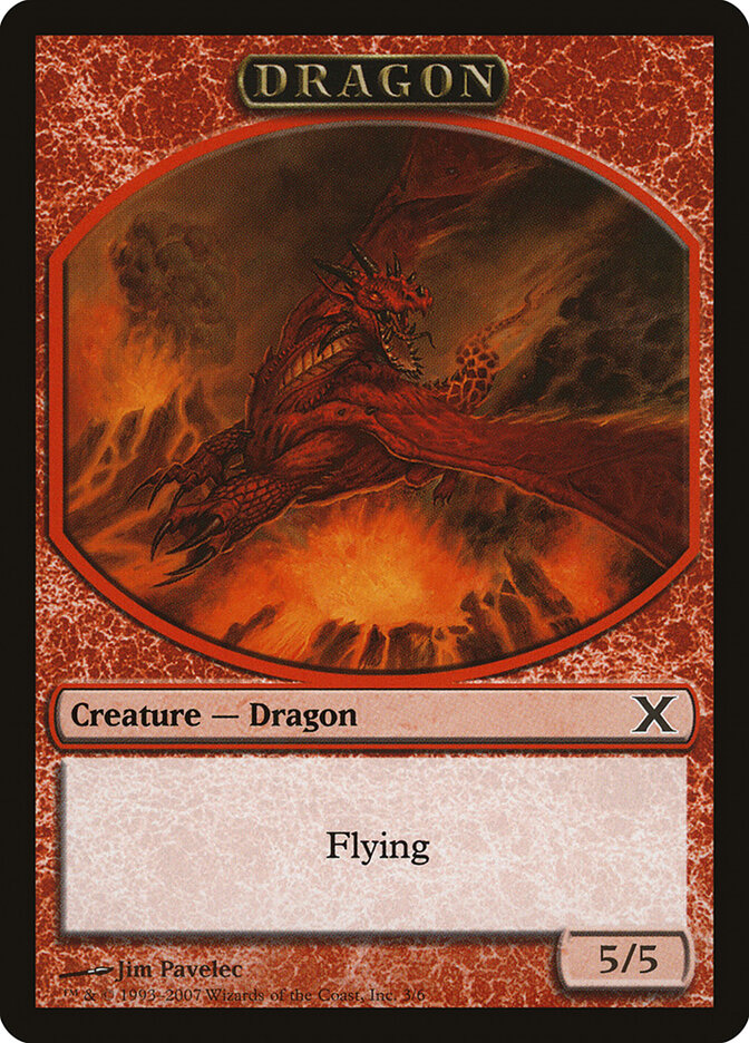 Dragon card front