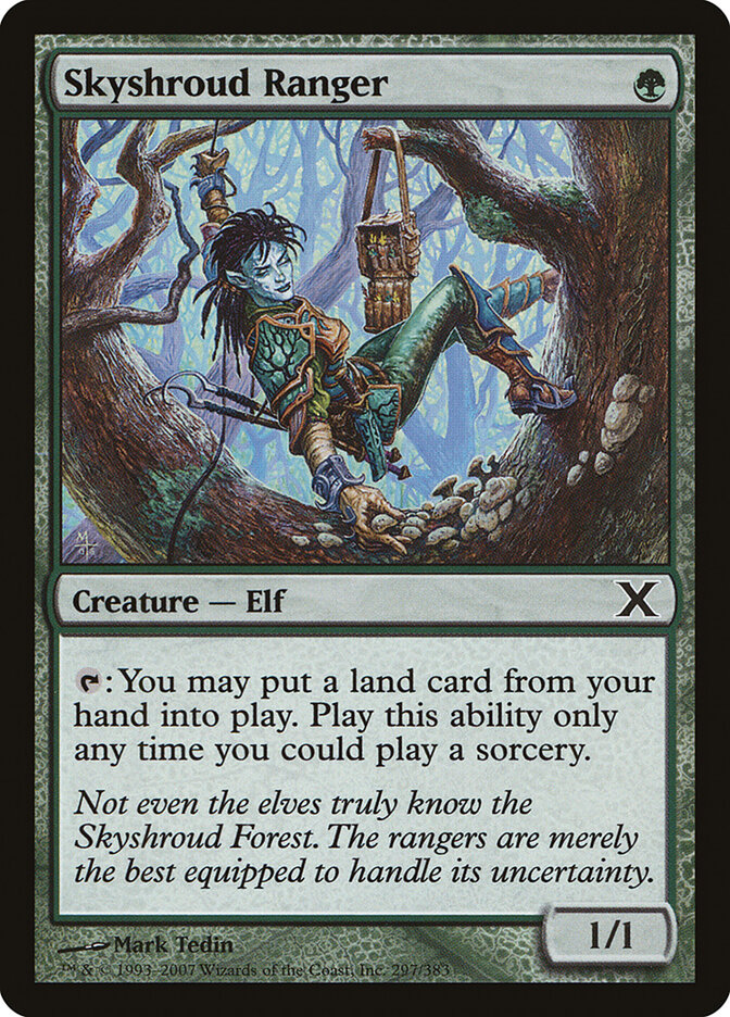 Skyshroud Ranger card front