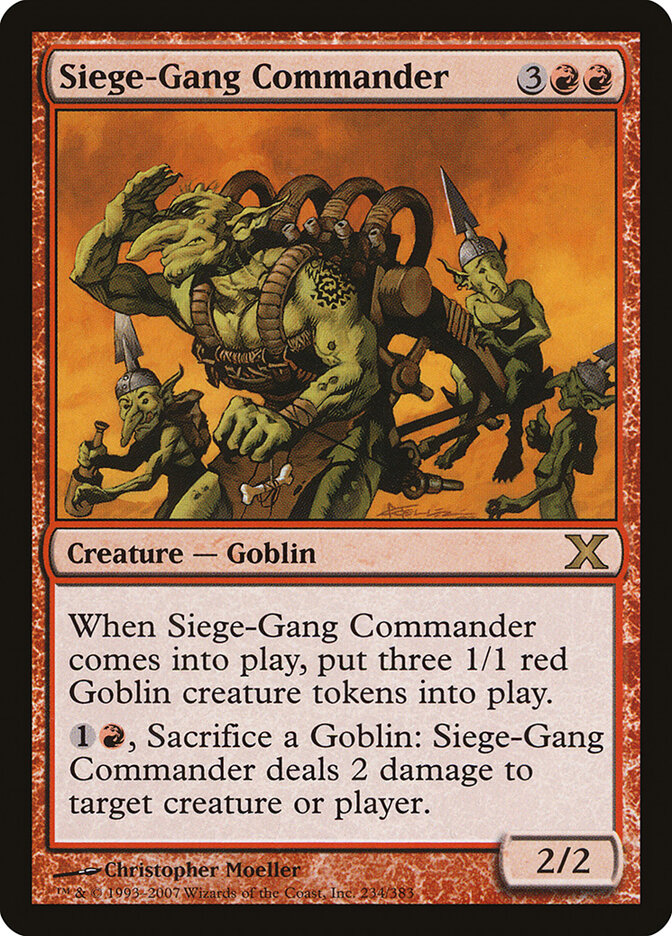 Siege-Gang Commander card front