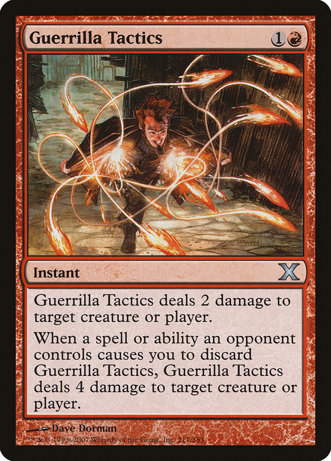 Guerrilla Tactics card front