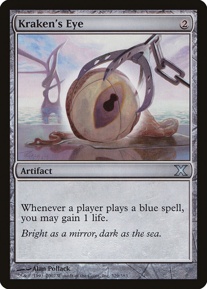 Kraken's Eye card front
