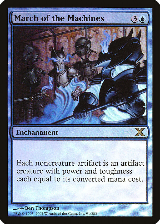 March of the Machines card front