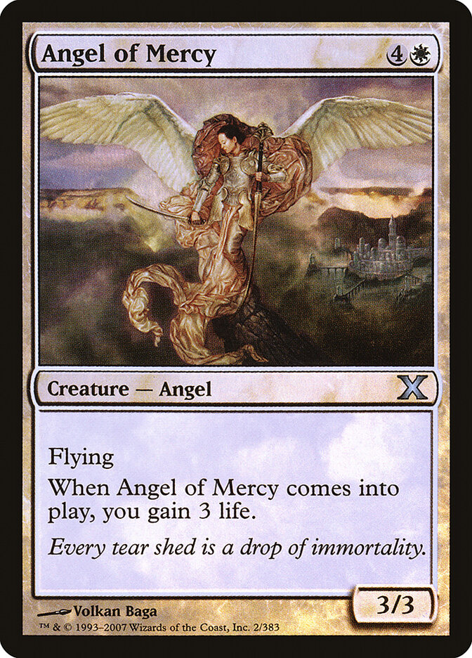 Angel of Mercy card front