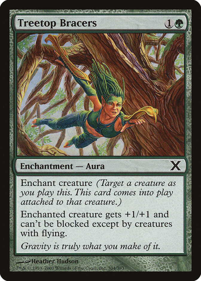 Treetop Bracers card front