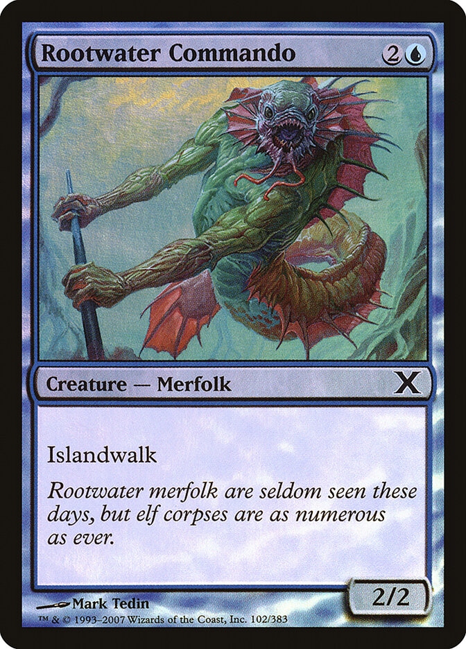 Rootwater Commando card front