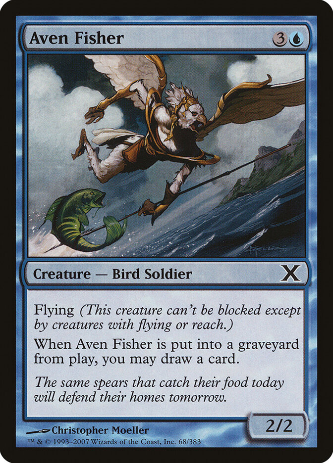 Aven Fisher card front