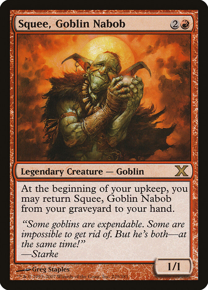 Squee, Goblin Nabob card front