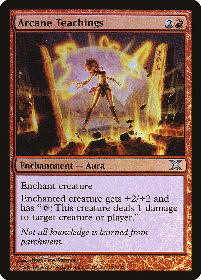 Arcane Teachings card front
