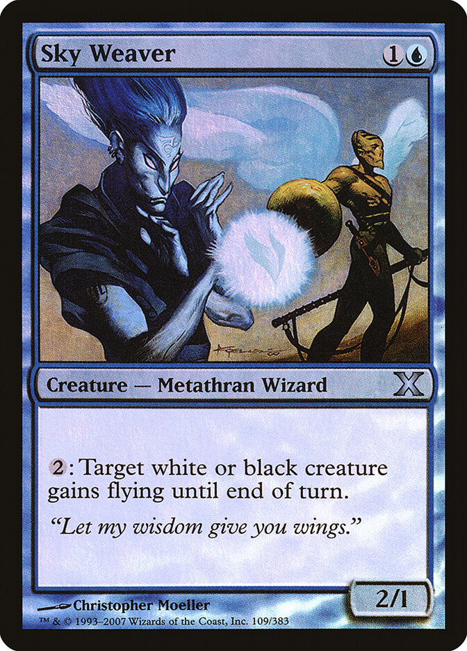 Sky Weaver card front