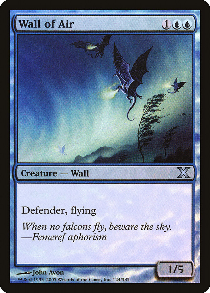 Wall of Air card front