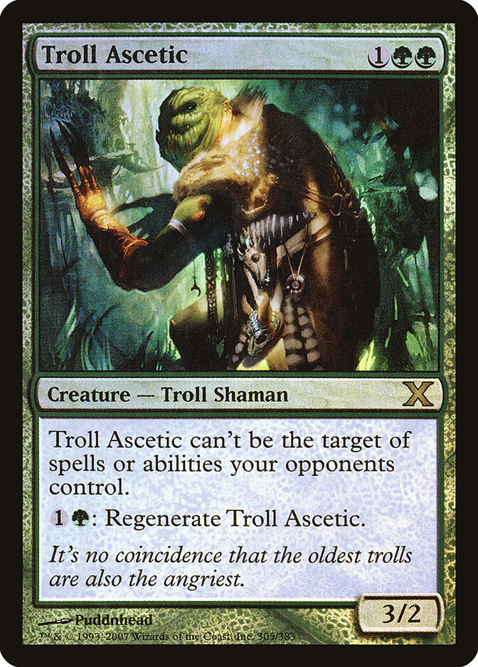 Troll Ascetic card front