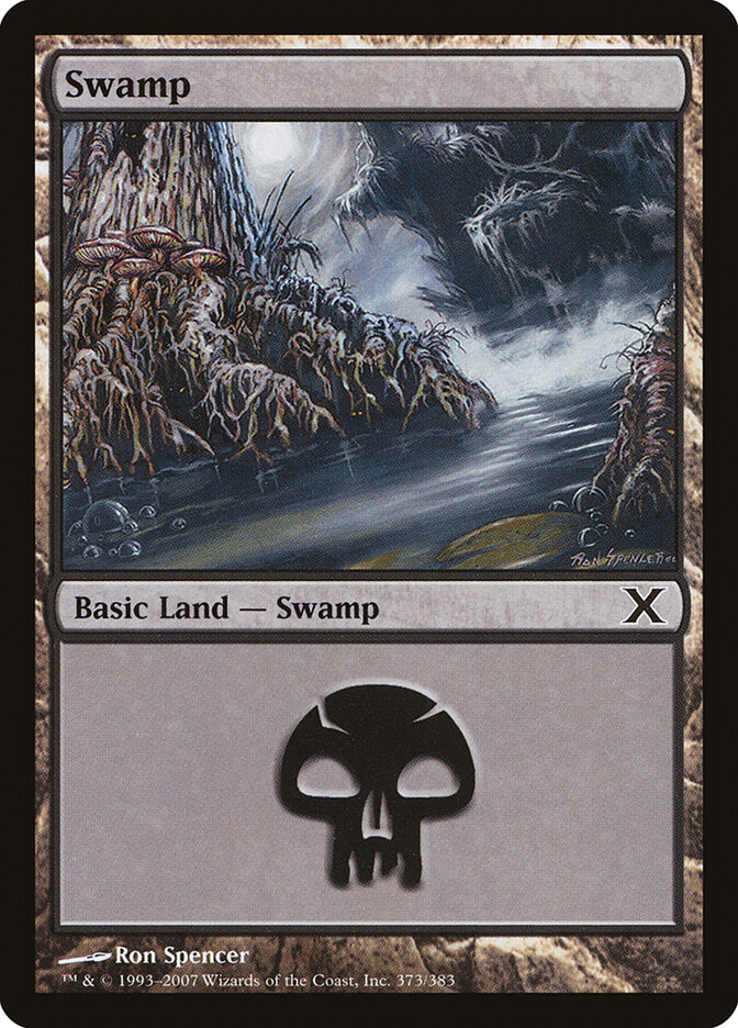 Swamp card front