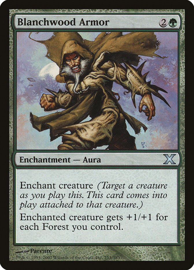 Blanchwood Armor card front