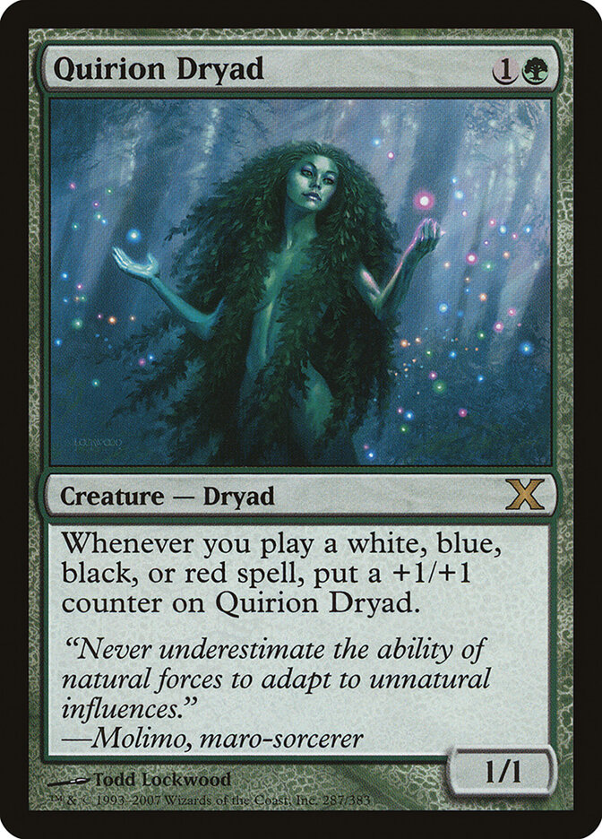 Quirion Dryad card front