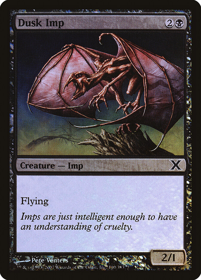 Dusk Imp card front