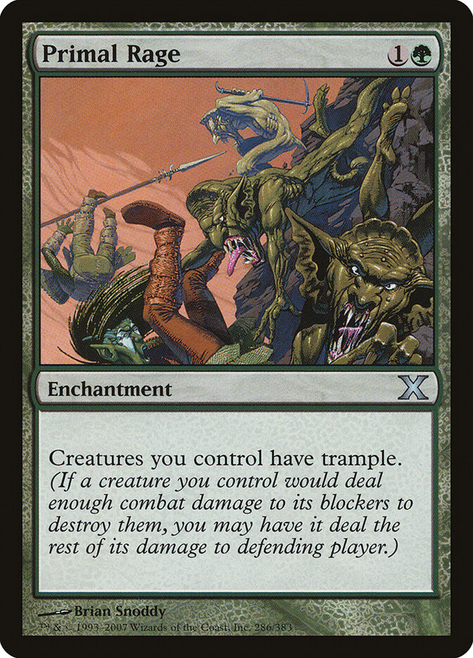 Primal Rage card front