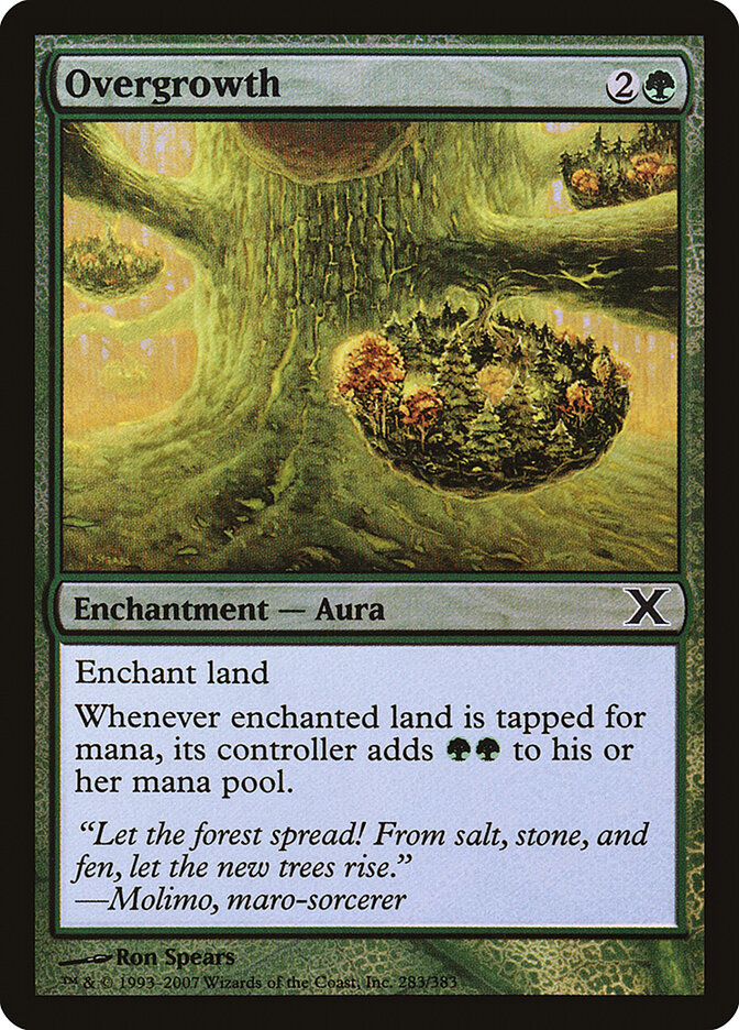 Overgrowth card front