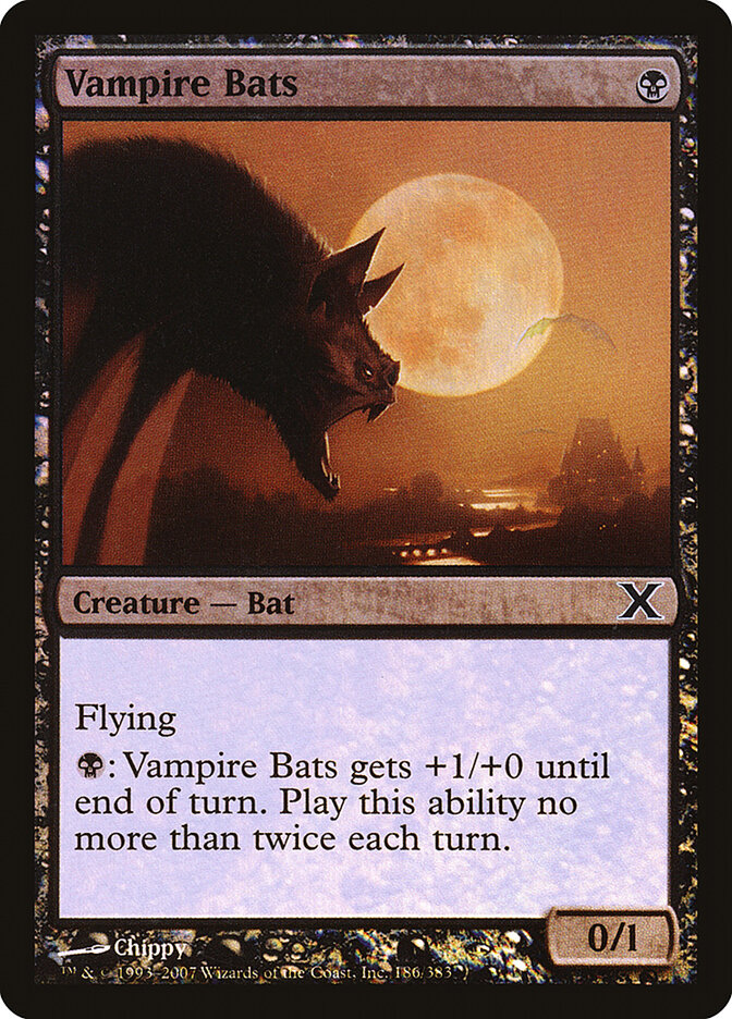 Vampire Bats card front