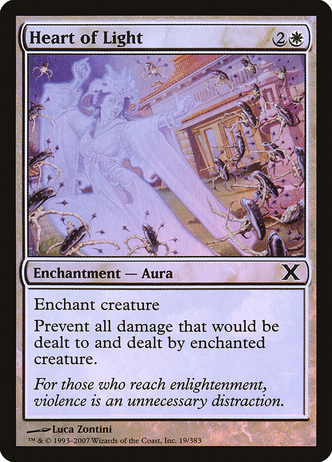 Heart of Light card front
