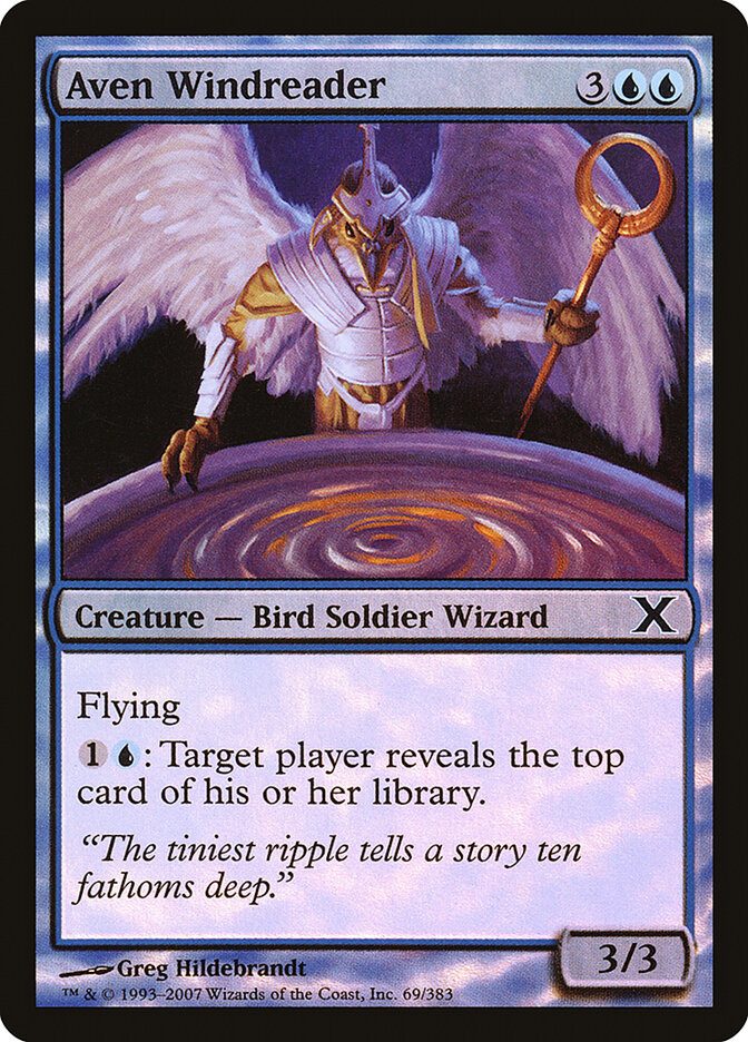 Aven Windreader card front