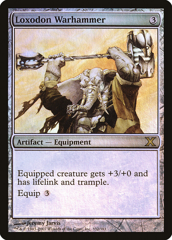 Loxodon Warhammer card front