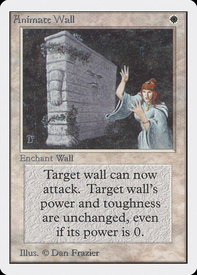 Animate Wall card front