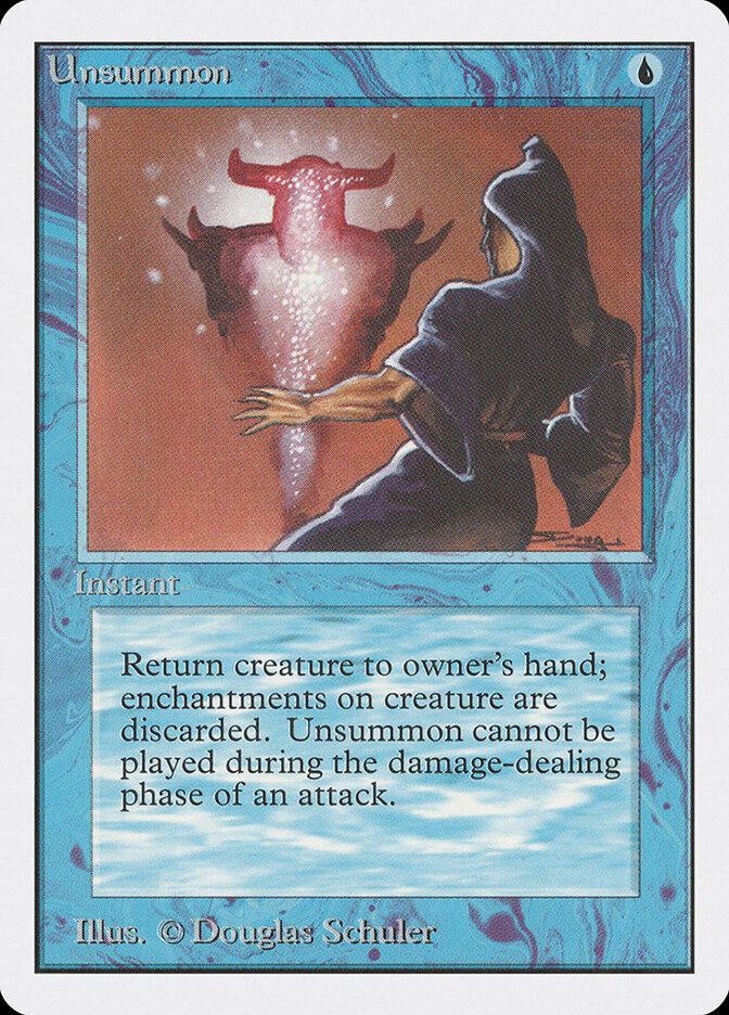 Unsummon card front